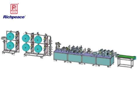 富怡全自動鴨嘴型口罩生產(chǎn)線
