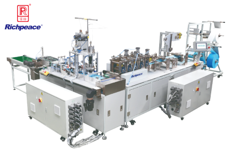 富怡平面口罩一拖一全自動生產(chǎn)線