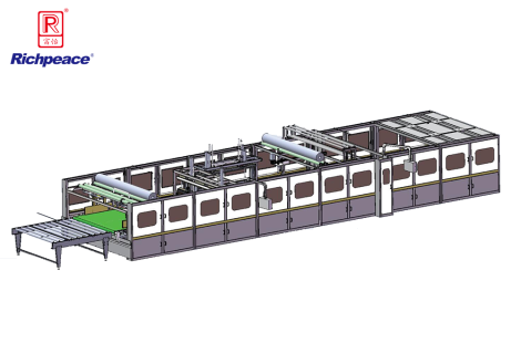 富怡全自動(dòng)床墊包裝線