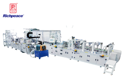 富怡全自動罩杯口罩生產(chǎn)線 (預(yù)成型 盤頭帶)